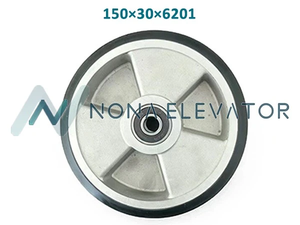Elevator Guide Shoe Roller R3 R6 150×30×6201 for KONE and SDL Elevator