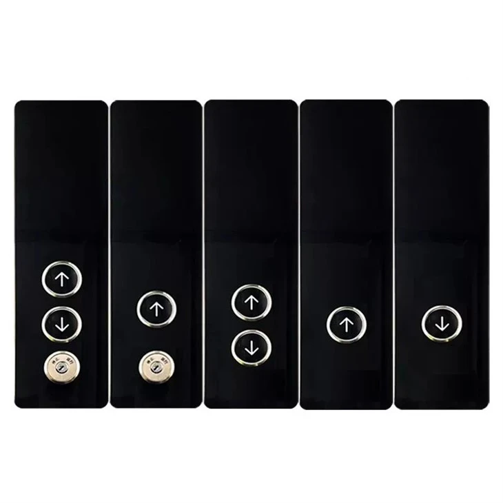 Glass Elevator LOP Call Button Panel