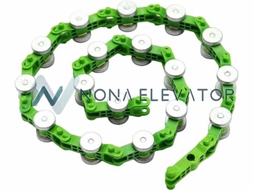 What is the torsional strength of the SJEC Escalator Newel Chain?