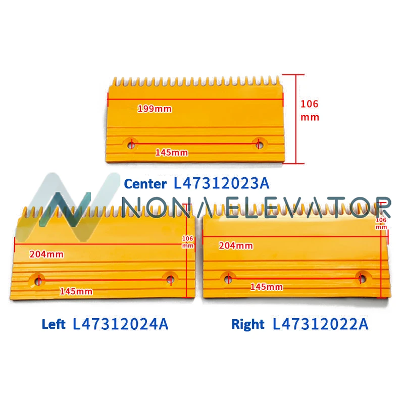 XIZI OTIS Escalator Comb Plate L47312023A XIZI OTIS Escalator Comb Plate L47312023A