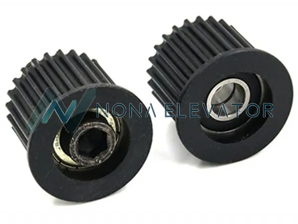Elevator Door Machine Belt Roller 56 427mm Elevator Door Machine Belt Roller 56 427mm