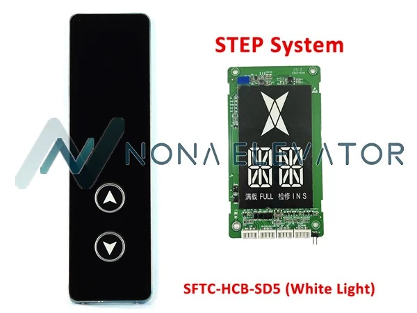 Glass Elevator LOP Call Button Panel SFTC-HCB-D5 for Monarch Elevator Systems Glass Elevator LOP Call Button Panel SFTC-HCB-D5 for Monarch Elevator Systems